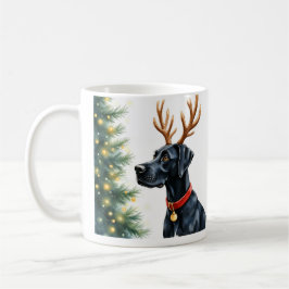 Café Taza de Navidad Gran Danés