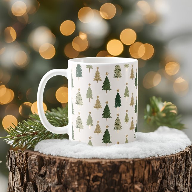 Café Taza de Navidad Minimalista Moderna (Subido por el creador)