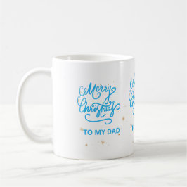 Café Taza de Navidad para Papá – Regalo Festivo de Vaca