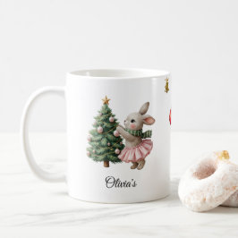 Café Taza de Navidad Personalizada con Nombre Taza de F