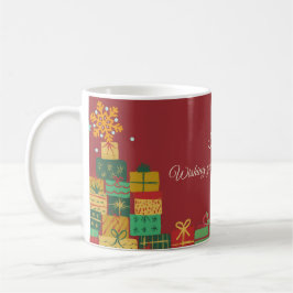 Café Taza de Navidad Personalizada – Diseño Navideño Ac