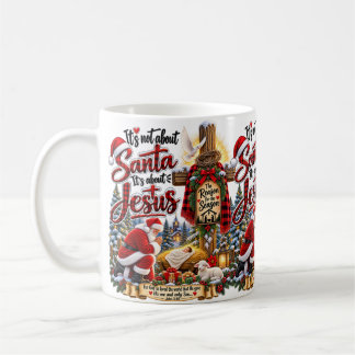 Café Taza de Navidad Santa Jesús Feliz Navidad