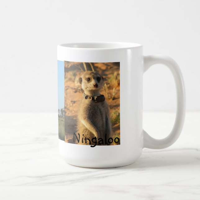 Café Taza de Ningaloo Meerkat (Derecha)