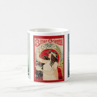 Café Taza de Nouveau del arte