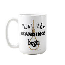Taza de novedad para que comiencen las ejecuciones