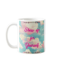 Taza De Nubes Rosadas De Amor Propio Presenta Para