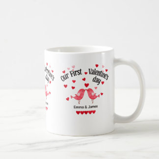 Café Taza de nuestro primer día de San Valentín