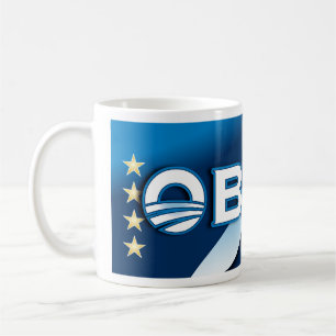 Café Taza de OBAMA 2012 del voto