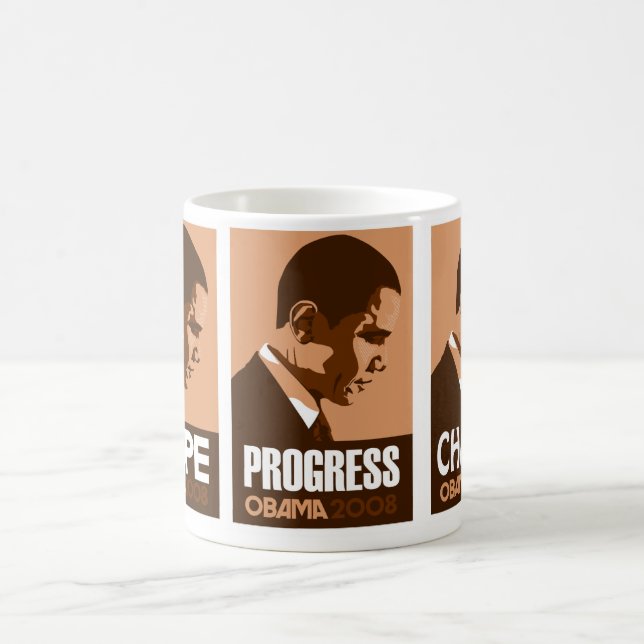 Café Taza de Obama Brown (Centro)