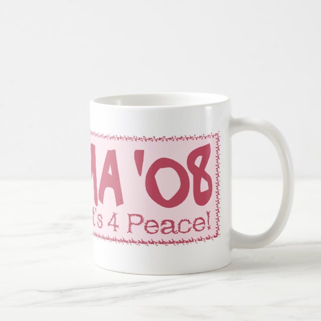 Café Taza de Obama de este gato 4 (Derecha)