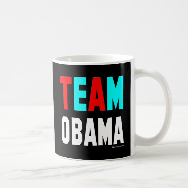 Café Taza de Obama del equipo (Derecha)