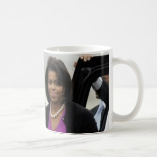 Café Taza de OBAMA y de MICHELLE