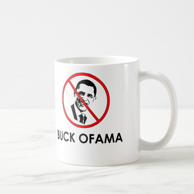 Café Taza de Ofama del dólar (Derecha)