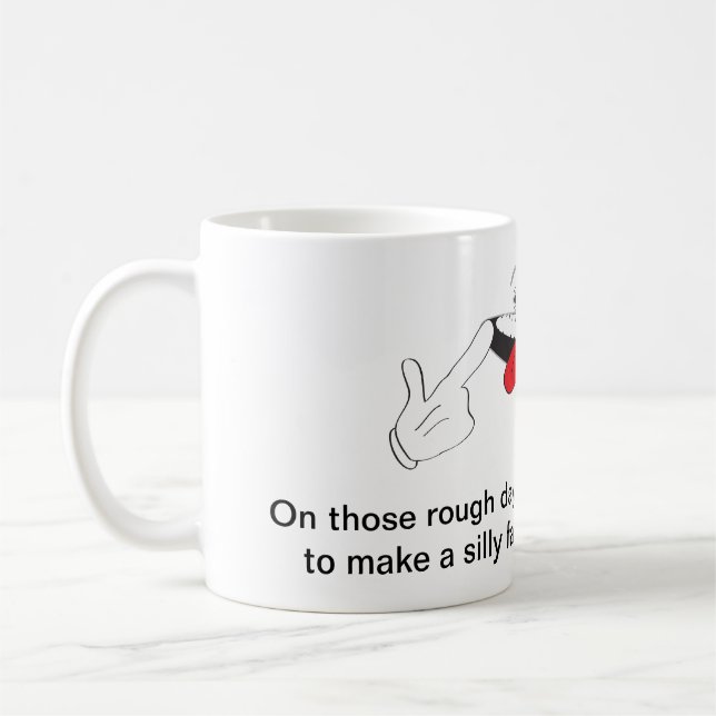 Café Taza de oficina novedad. (Izquierda)