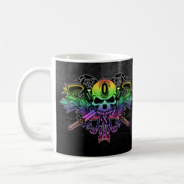 Café Taza de O'Kane del arco iris (Izquierda)
