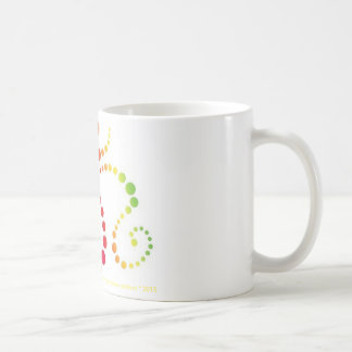 Café Taza de OM del ARCO IRIS