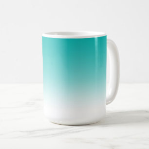Café Taza de Ombre del color de la pendiente de las