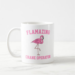 Café Taza de operador de grúa Flamazing