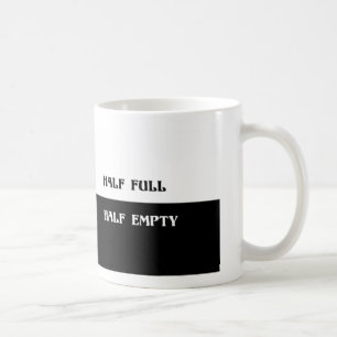 Café Taza de Optimista Pesimista