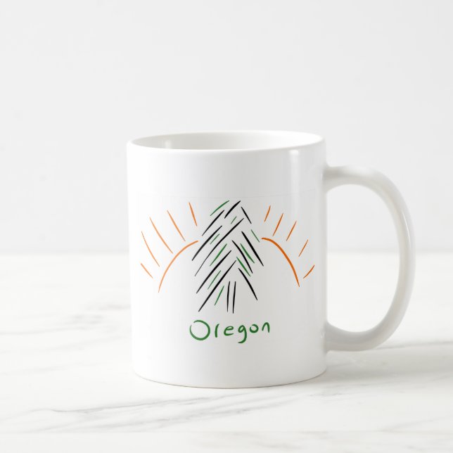 Café Taza de Oregon (Derecha)