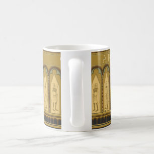 Café Taza de oro de la cáliz