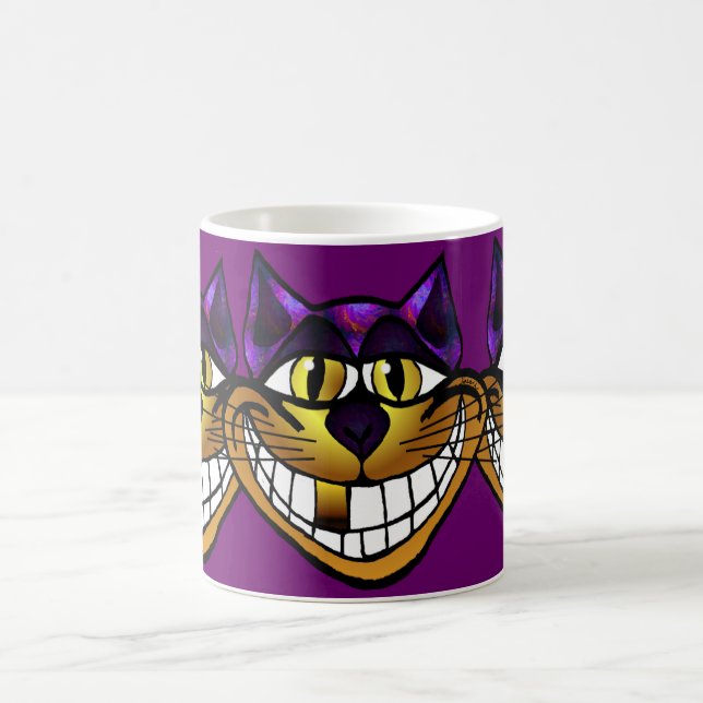 Café Taza de oro del gato de Cheshire (Centro)