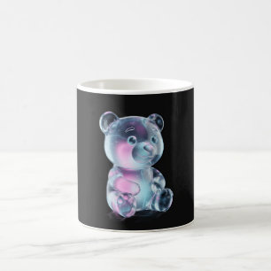 Café Taza de osito de acuarela linda