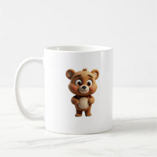Café taza de osito de peluche