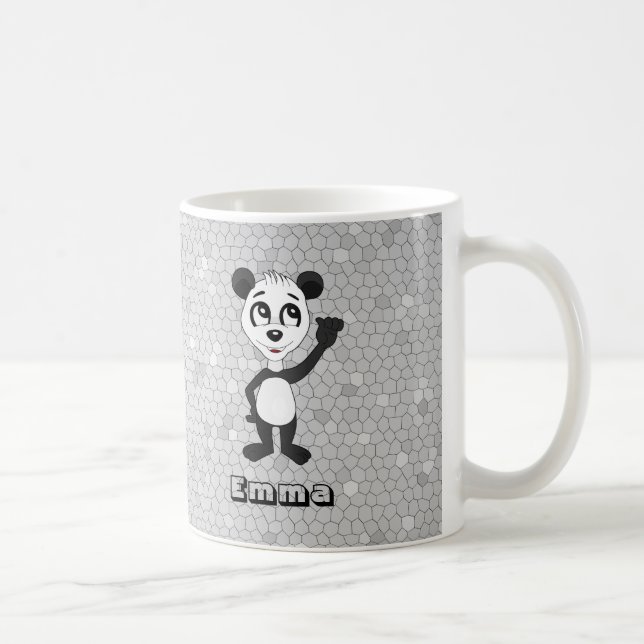 Café Taza de oso panda (Derecha)