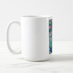 Café Taza de paisaje de sueño infantil caprichoso