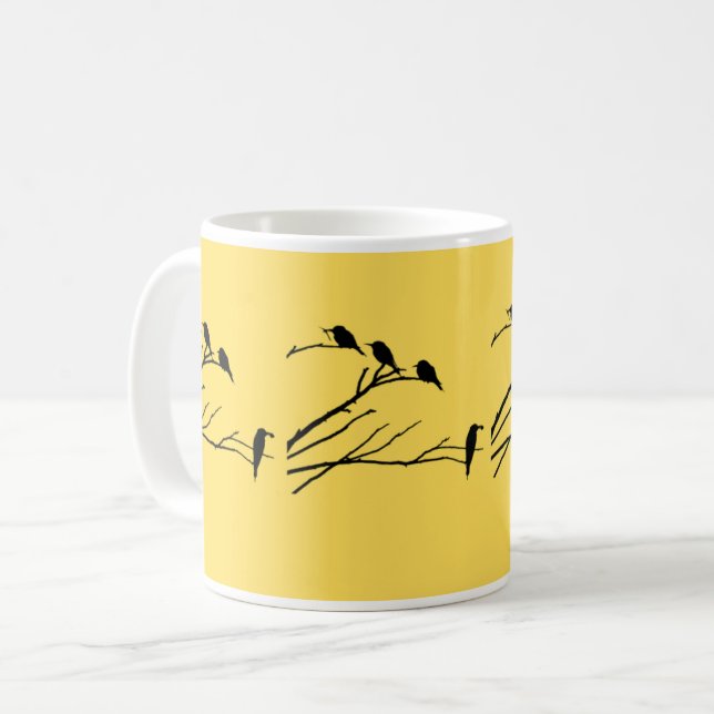 CAFÉ TAZA DE PÁJAROS (Anverso izquierdo)
