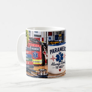 Café Taza de paramédico siempre lista
