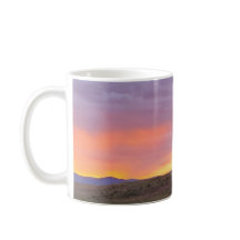 Taza de paseo al atardecer