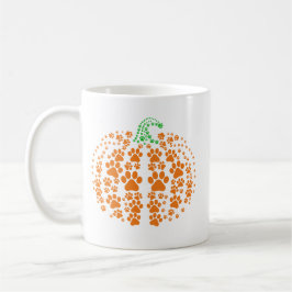 Café Taza de pata de calabaza de Halloween