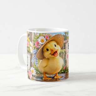 Café Taza de patito sé un poco más brillante hoy