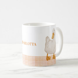 Café Taza de pato personalizada – Diseño de animal de g