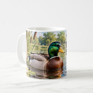 Café Taza de pato Relájate Desenrolla Cuac