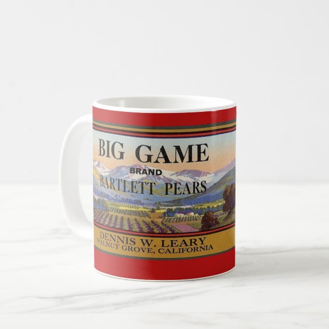 Café Taza de Peras Bartlett (Anverso izquierdo)