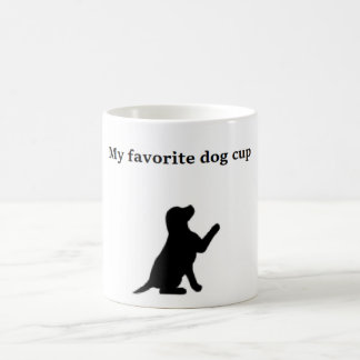 Café taza de perro mascota