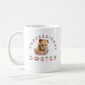 Café Taza de perro profesional para amantes de los perr