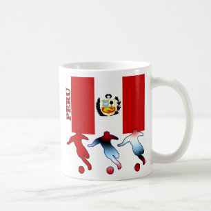 Café Taza de Perú del fútbol
