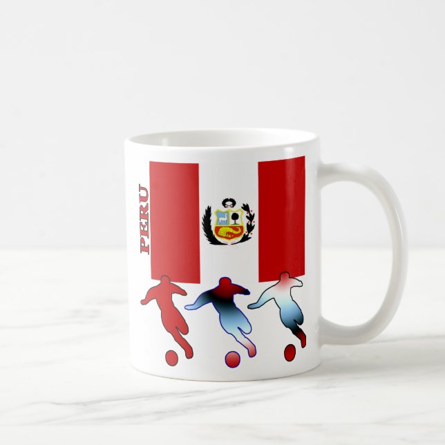 Café Taza de Perú del fútbol (Derecha)