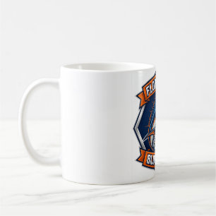 Café Taza de pesca con insignia de hombre de Florida Ma