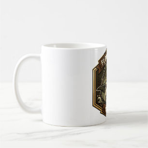 Café Taza de pesca de hombre de Florida Cobia Bronce