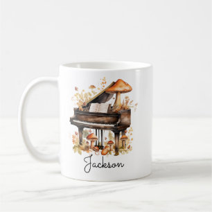 Café Taza de piano de cola personalizada – Nombre perso