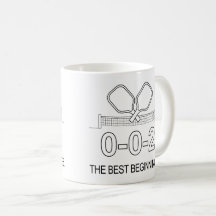 Taza de pickleball bajo techo 0-0-2 The Best Start