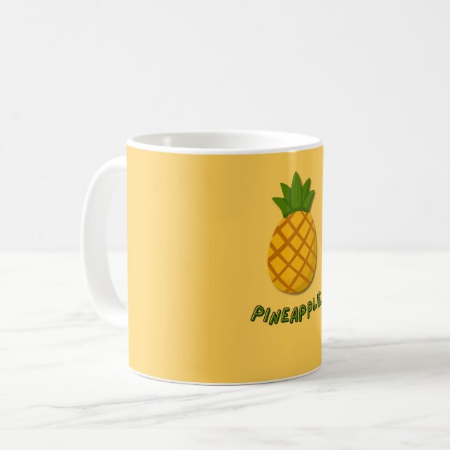 Café Taza de piña  (Anverso izquierdo)