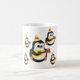 Café Taza de Pingüino Encantador | Diseño de Adorable T