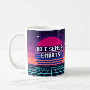 Café Taza de píxeles con orgullo catalán Bi I Sense Emb