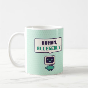 Café Taza de píxeles de IA supuestamente divertida para